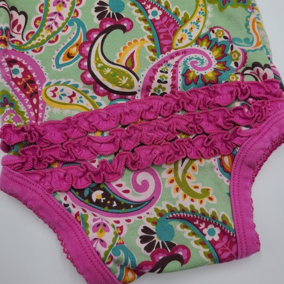 Vera Bradley Tutti Frutti ruffle bodysuit size 3-6 months - Picture 4 of 4